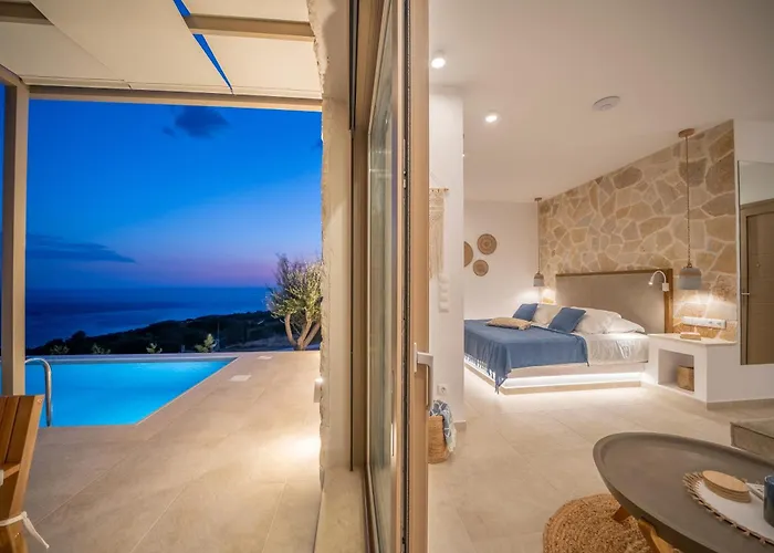 Ionian Horizon - Private فيلة Plateies